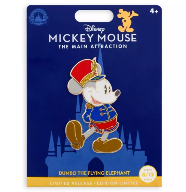 Disney Mickey Dumbo Flying Elephant Main Attraction Pin NEW 8/12 NEW