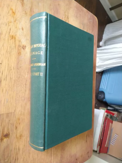 ROMAN IMPERIAL COINAGE VOL 5.2 Mattingly Sydenham Webb 1933 SPINK