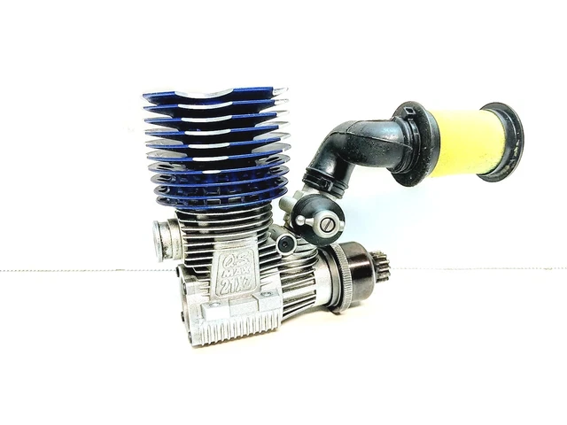 O.S. MAX 21XZ-B Ver.II Nitro Engine 1/8 Scale Buggy w/ Clutch Bell & Carb Fliter O.S. MAX 21XZ-B Ver.II Nitro Engine 1/8 Scale Buggy w/ Clutch Bell & Carb Fliter