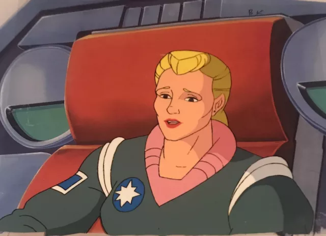 STARCOM U.S. Special Forces Original Animation Production Art Cel DIC ENT