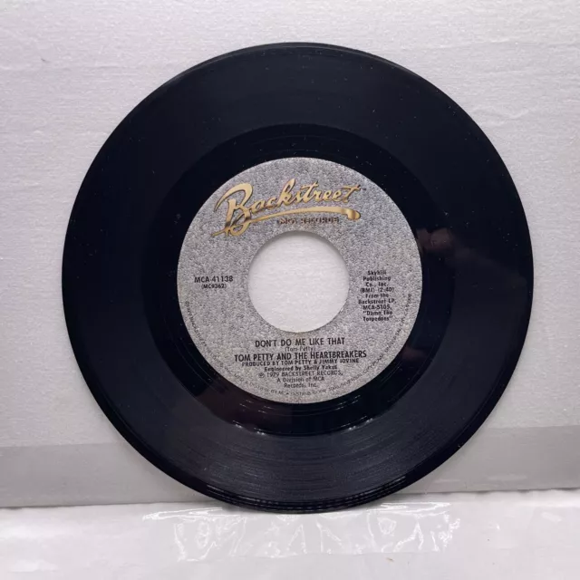 Tom Petty & The Heartbreakers Don't Do Me Like That 1979 45 RPM 7” Vinyl VG+ 3