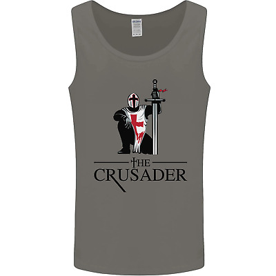 The Cusader Knights Templar St Georges Day Mens Vest Tank Top