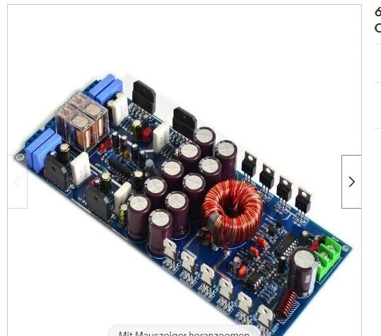 Scheda Amplificatore HiFi L01 LM3886 Fai Da Te – Compatibile Con OP Amp Singolo E Doppio – Board Finito Con Componenti, Dimensioni 150x97x50 Mm, Potenza 68W+68W - 2