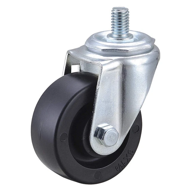GRAINGER APPROVED 32J881 General Purpose Threaded Stem Caster,3"