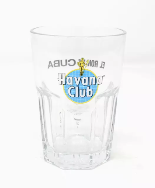 6x Havana Club El Ron De Cuba Longdrinkglas Gläser 34cl Logo hellblau 2