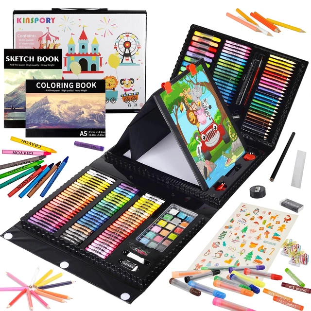 Kit De Dessin Professionnel 16 Pièces Avec Mallette - Règles, Compas, Rapporteur - En Acier Et Aluminium