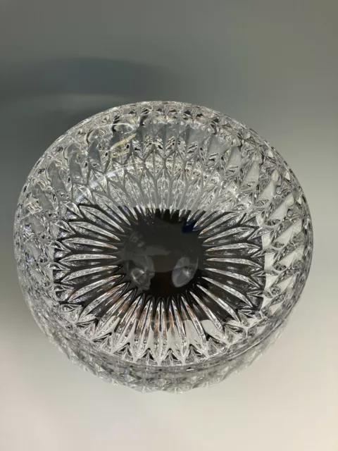 Vintage Gorham Althea Cut Blown Full Lead Crystal 7 inch Bowl Made in Germany