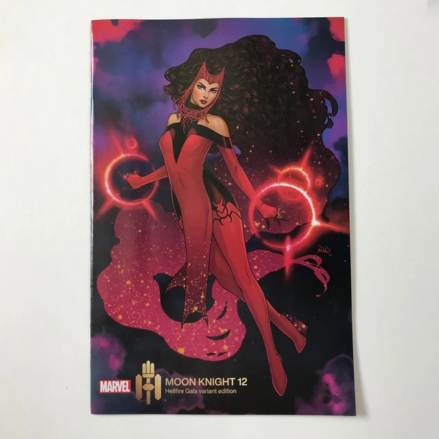 Moon Knight #12 Dauterman Hellfire Gala Variant Scarlet Witch Marvel Comic VF/NM