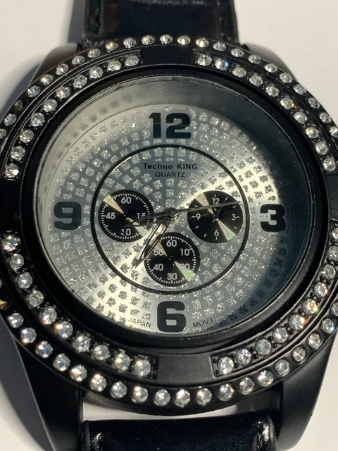 Techno king quartz sales watch japan movt