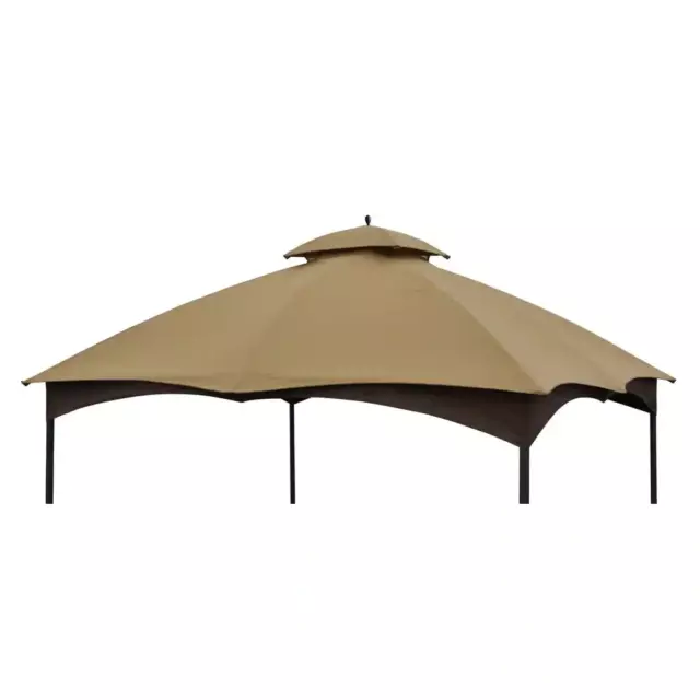 10 x 12 ft. Outdoor Living Replacement Canopy Top Massillon Turnberry Gazebo Tan