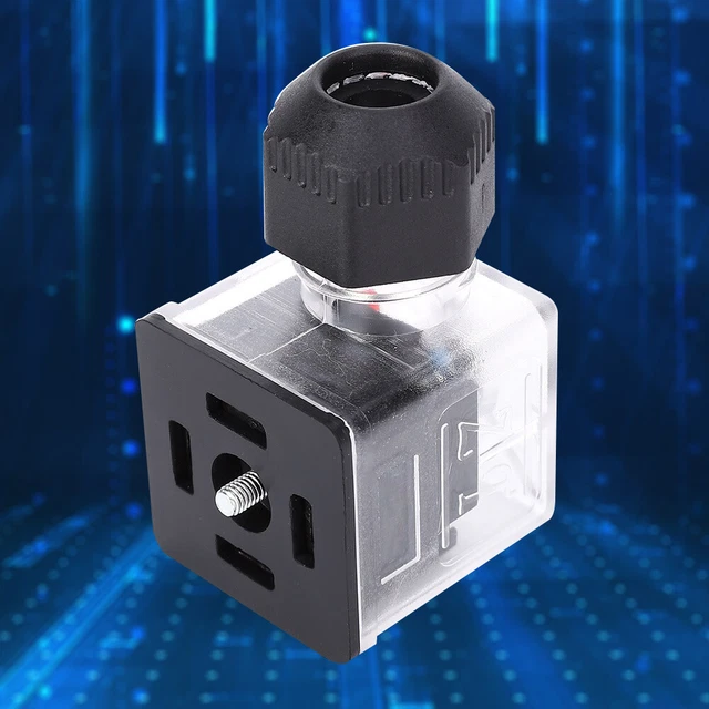 5Pcs Plug Waterproof With Light Non Cable DC For Solenoid Valve Accessories WIK