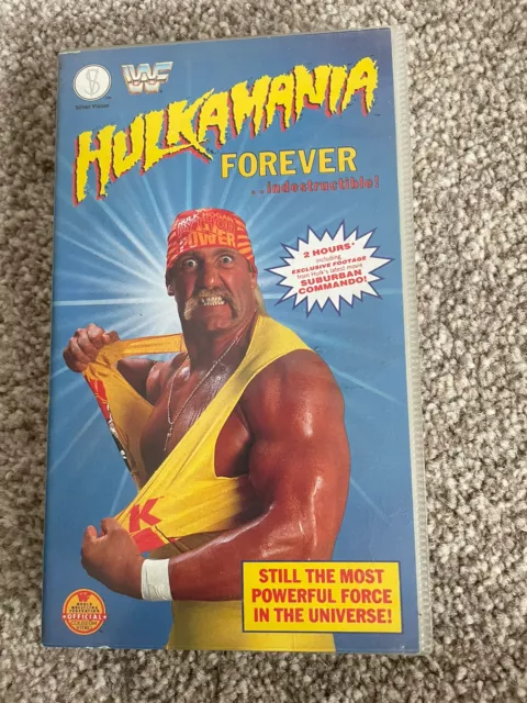 WWF/WWE - HULKAMANIA FOREVER, Hulk Hogan, Wrestling, Silver Vision (VHS ...