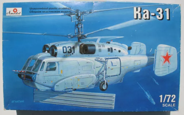 Amodel 7245 Kamov Ka-31 Helix 1:72 Hubschrauber Soviet Helicopter Bausatz Kit