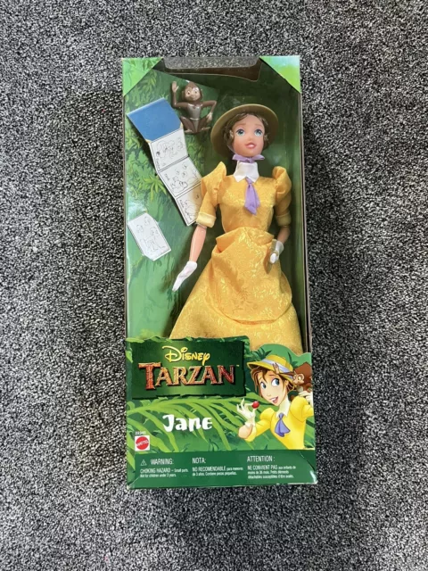 RARE SAMPLE DOLL: Barbie Disney Tarzan Mattel #22345 NRFB See Info