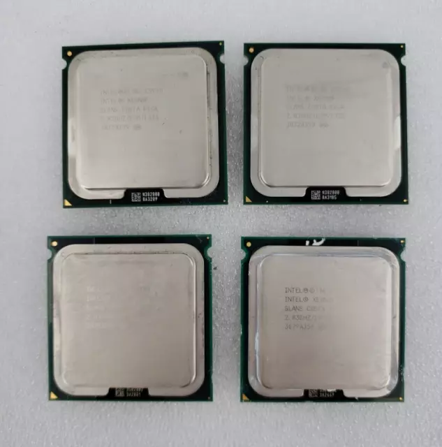 Lot Of 4 Intel Xeon E5440 Quad Core 2.83Ghz 12MB 1333Mhz Processors