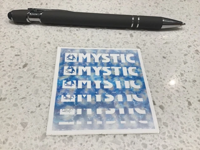 Surfboards Sticker Mystic Surf Kiteboarding Sailing, Roxy Quiksilver Billabong