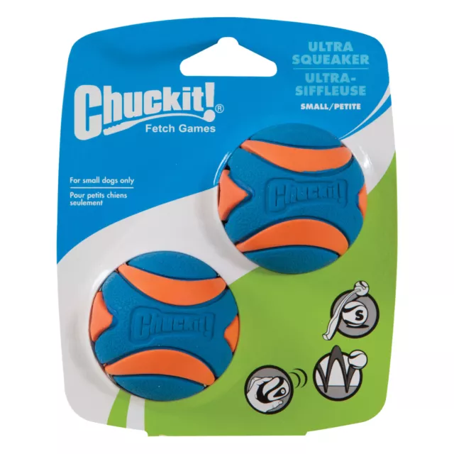 Chuckit! - Ultra Squeaker Ball - verschiedene Größen - Hundespielzeug 3