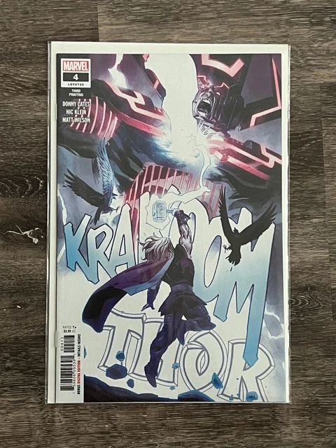 Thor #4 third printing Nic Klein variant NM MARVEL 2020 *UNREAD* Donny Cates