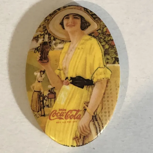 Vintage Coca-Cola Hand Mirror Small