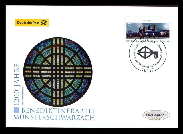 FDC 3258 (2016) - Benediktinerabtei Münsterschwarzach