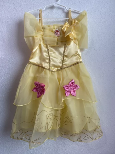 Beauty and The Beast Belle Disney Dress Costume Dress-up for Girls  Avail: 3-10y