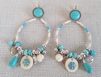Superbe Boucles d'oreilles Réminiscence Strass necklace jewelry earring 