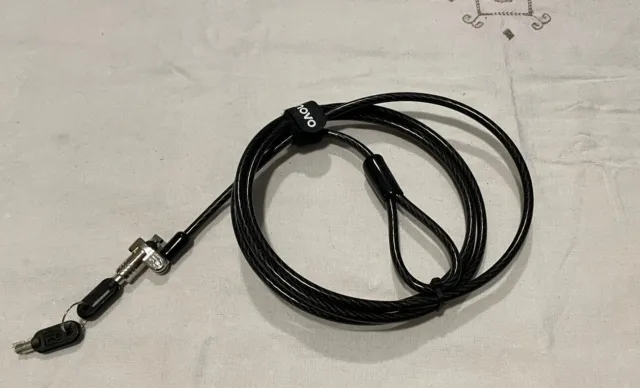 Lenovo Keyed Security Cable Lock for Laptops