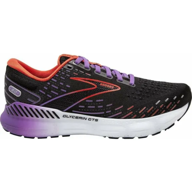 Brooks Womens Glycerin GTS 20 Running Shoes Trainers Jogging Sports Breathable