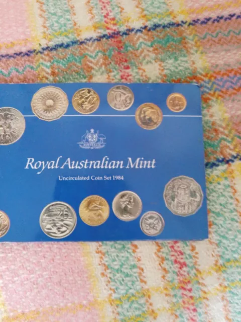 Royal Australian Mint 1984 Coins Uncirculated 6 Coin Set