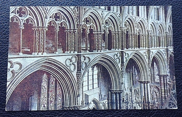 Postkarte: Lincoln Cathedral: Engelchor: Nicht Veröffentlicht