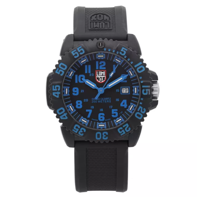 Luminox Evo Navy Seal Colormark 44mm Carbon Black Dial Mens Quartz Watch XS.3053