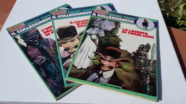 IL COLLEZIONISTA 1-2-3 Sergio Toppi 1*Ed. I Protagonisti 2-8-15 Orient Expres