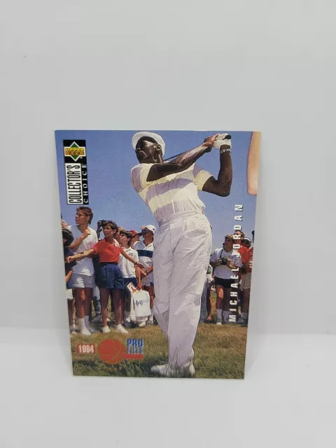 1994-95 Upper Deck Collector's Choice Profiles Michael Jordan Golfing #204 Bulls