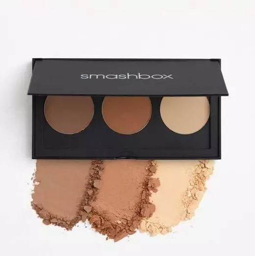 Smashbox Step By Step Contour Palette Contour / Bronze / Highlight - 0.21 oz