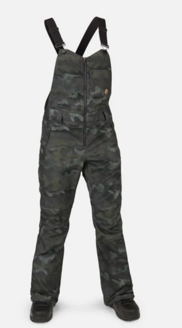 Volcom Swift Bib Overalls Size XL Ski Pants Snowboard Camoflauge  NWT 2491