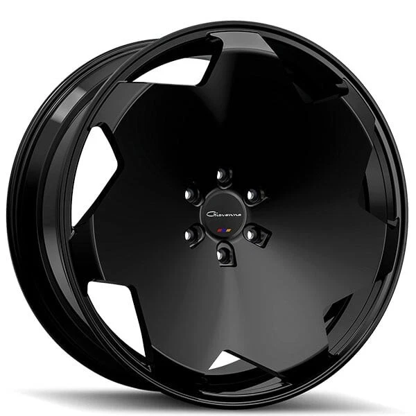 22" Giovanna Wheels Masiss Gloss Black Rims