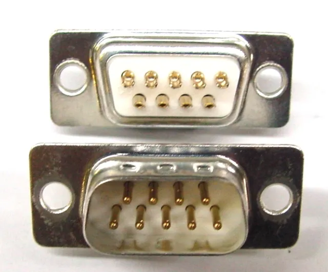 DB9 Conectores. Soldador / Idc. 9-pin D-Sub Tipo Macho / Hembra / Hoods