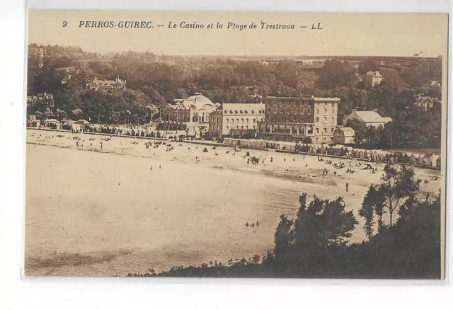 22  Perros Guirec  Le Casino Et La Plage De Trestraou