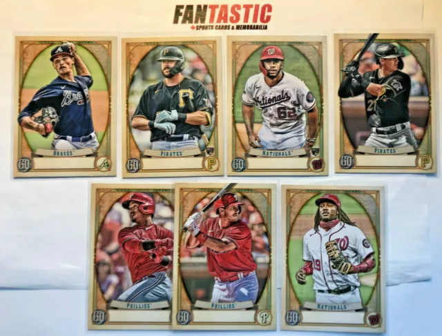 2021 Topps Gypsy Queen MISSING NAMEPLATE Variation Parallel Card YOU PICK