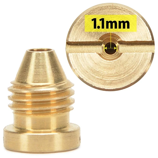 Pesfehhy 2 Stks 1.1mm Foam Cannon Opening Nozzle En Maker Met 1 Reiniging Naald Voor Sneeuwschuim 5000 Psi 3619467200
