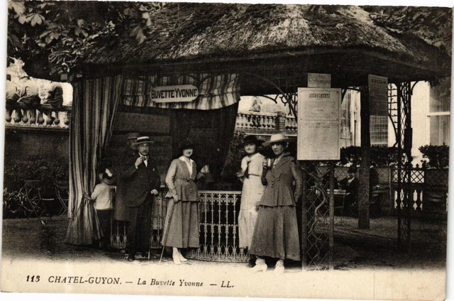 CPA CHATEL-GUYON - La Buvette Yvonne (245043)