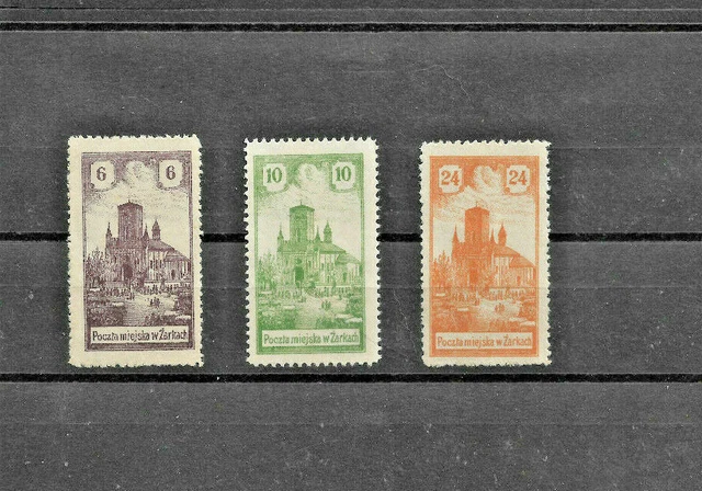 1918 Zarki Michel 7-9 mint hinged postfrisch mit Falz