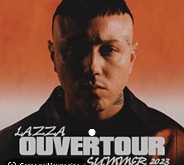 3 Biglietti concerto Lazza  30 giugno Codroipo in Pit