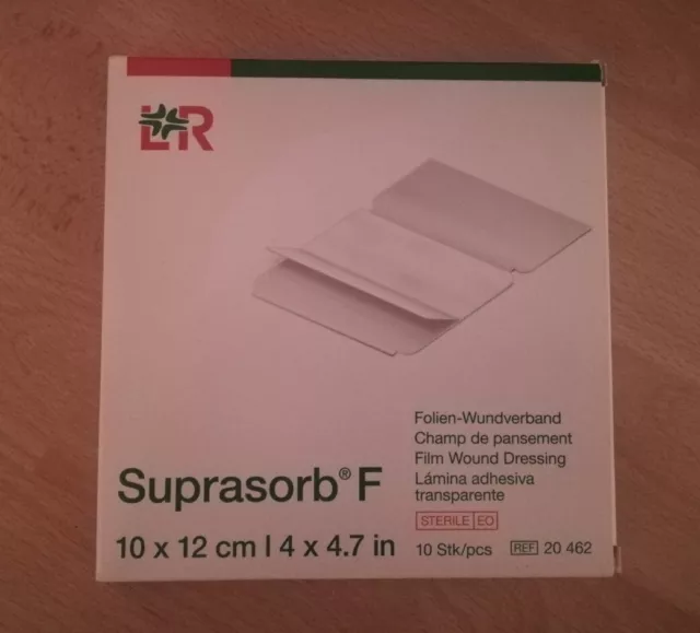 Suprasorb F Folien Wundverband 10x12cm 20462 10 Stück