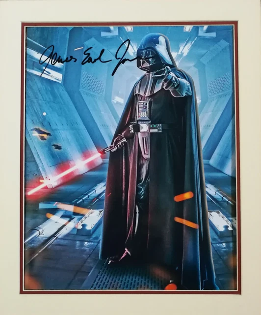 Star Wars Signed James Earl Jones, Darth Vader, Coa, Very Nice Piece!!