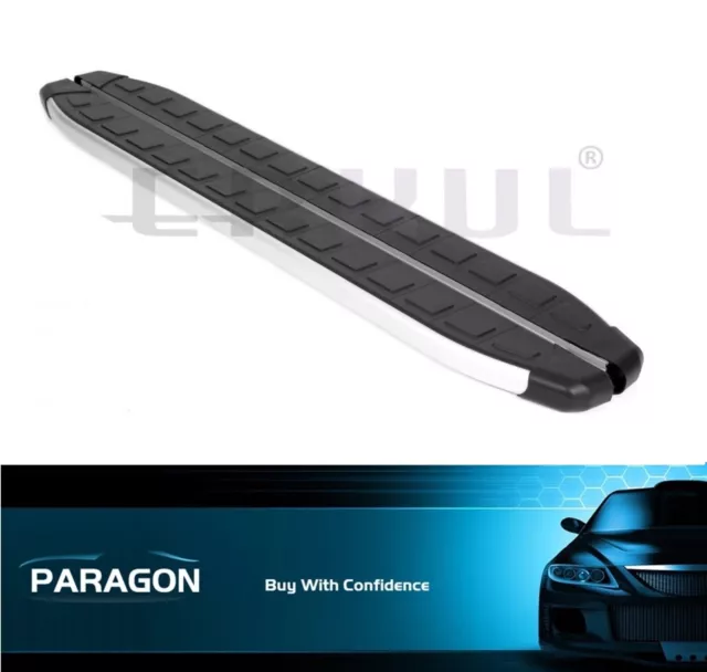 Fits TOYOTA RAV4 2018-2024 Pair of ALUMINIUM SIDE STEPS - RUNNING BOARDS *NEW*