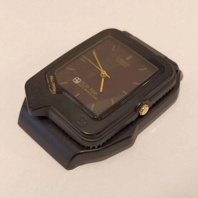 Casio Ftp-30 Flip Top Data Bank Vintage