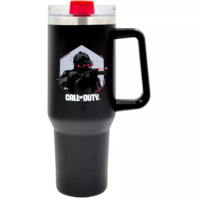 HOX 1200ml Double Walled Stainless Steel Tumbler Mug - Call of Duty