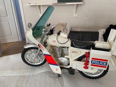 action man police motorbike
