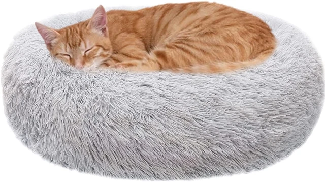 Cama de felpa WEASHUME calmante para perro gato 50/70/85/100 para perro grande mediano pequeño